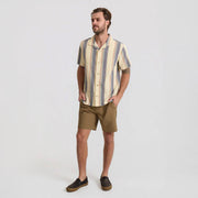 Roark - Gonzo Woven Button Up Shirt - Ivory