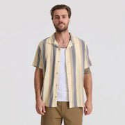 Roark - Gonzo Woven Button Up Shirt - Ivory