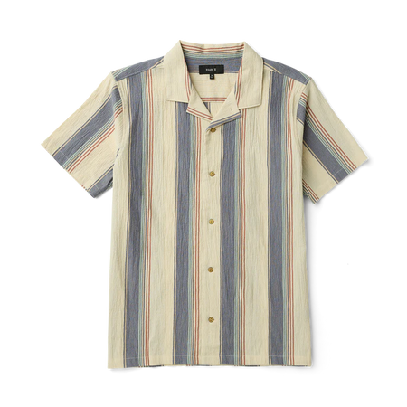 Roark - Gonzo Woven Button Up Shirt - Ivory
