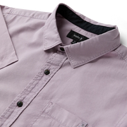 Roark - Made To Fade S/S Woven - Wash Dusty Lilac - Board Of Missoula