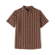 Roark - Crosswinds Woven Button Up Shirt - Coco Bean