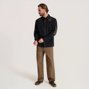 Roark - Ritual Range LS Button Up Shirt - Black - Board Of Missoula