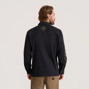 Roark - Ritual Range LS Button Up Shirt - Black - Board Of Missoula
