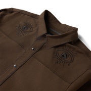 Roark - Ritual Range LS Button Up Shirt - Tobacco - Board Of Missoula