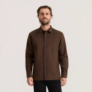 Roark - Ritual Range LS Button Up Shirt - Tobacco - Board Of Missoula