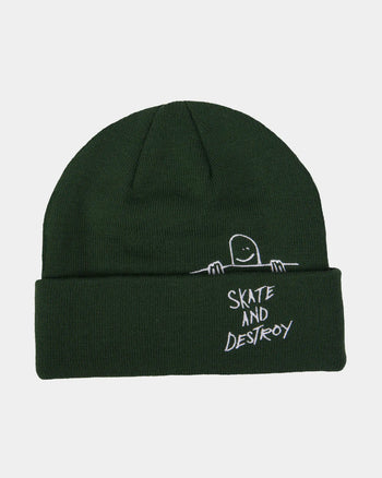 Thrasher - Gonz SAD Fold Beanie - Forest Green