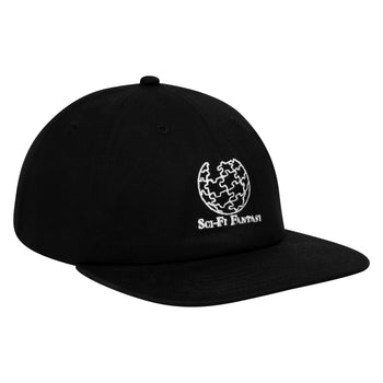 Sci-Fi Fantasy - Puzzle Globe Hat - Black