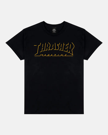 Thrasher - Shadow Mag T-Shirt - Black
