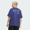Adidas - Gonz NA T-Shirt  - Muted Purple / Acid Orange