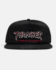 Thrasher - Slash Snapback Hat - Black