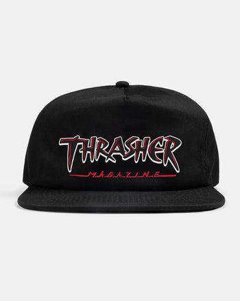 Thrasher - Slash Snapback Hat - Black
