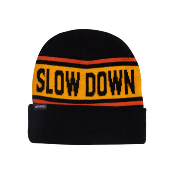 Spiral Wax Co. - Slow Down Beanie - Black