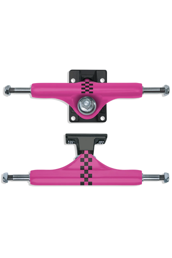 Slappy - ST1 Classic Arisa Trew Checker Trucks Pink 8.25"