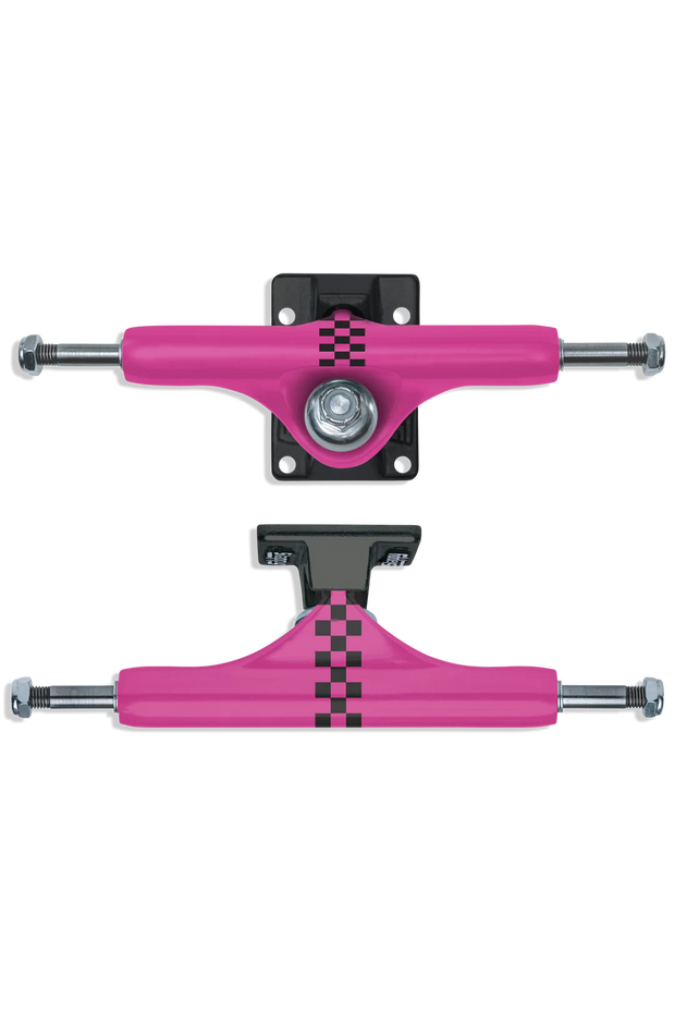 Slappy - ST1 Classic Arisa Trew Checker Trucks Pink 8"