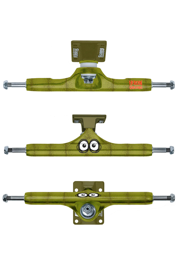Slappy - ST1 Hollow Pickle Trucks - Pickle Green
