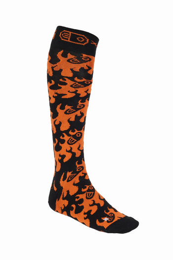 Airblaster - Midweight Snowboard Sock - Flames
