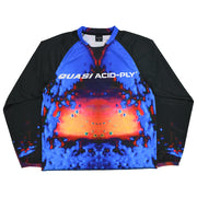 Quasi - Gasser Moto Jersey - Electric Blue - Board Of Missoula