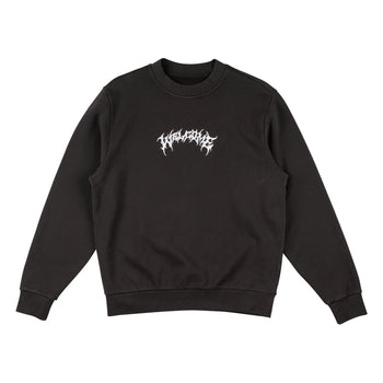 Welcome - Barb Pigment Dyed Crewneck - Raven