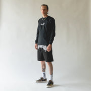 Welcome - Barb Mesh Short - Black