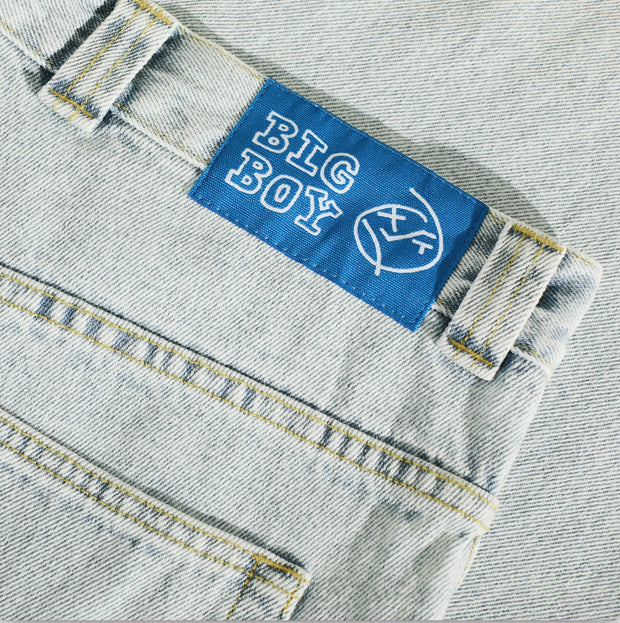 Polar Skate Co. - Big Boy Pants OG LOGO - Light Blue – Board Of Polar Skate Co. - Big Boy Pants OG LOGO - Light Blue – Board Of