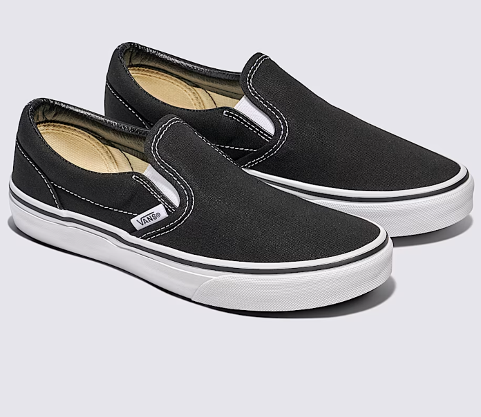 新品】VANS SLIP ON CPS（US12/30cm） 黒／白 バンズ スリッポン 