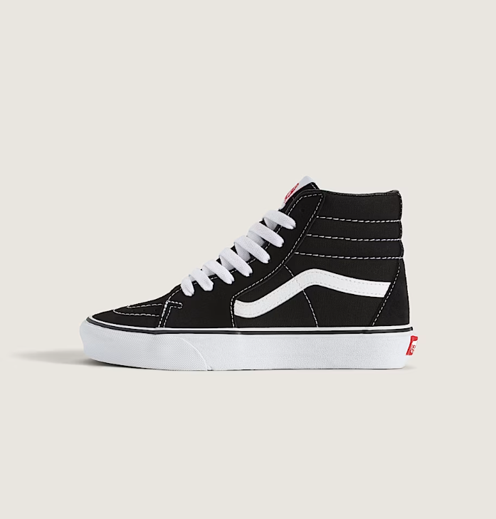 Vans - Youth Skate-Hi - Black / True White – Board Of Missoula