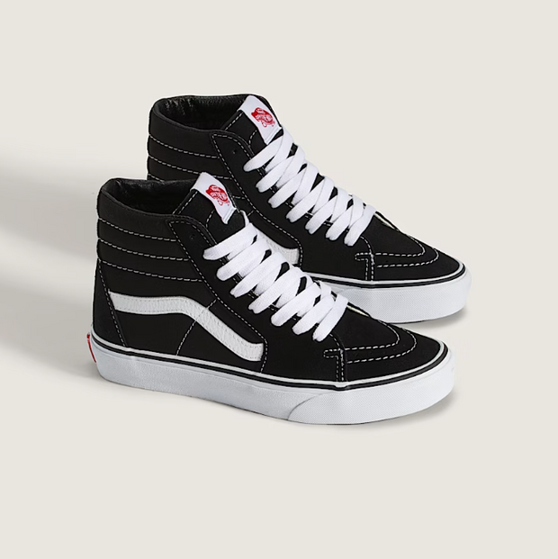 Vans - Youth Skate-Hi - Black / True White – Board Of Missoula Vans - Youth Skate-Hi - Black / True White – Board Of Missoula