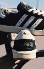 Adidas - Glenburn X Thrasher Black - Core Black / Crew White - Board Of Missoula