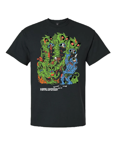 Portal Dimension - Serpent T-Shirt - Black