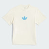 Adidas - Kogan Dragon T-Shirt - Cream White / Lucid Ray Blue - Board Of Missoula