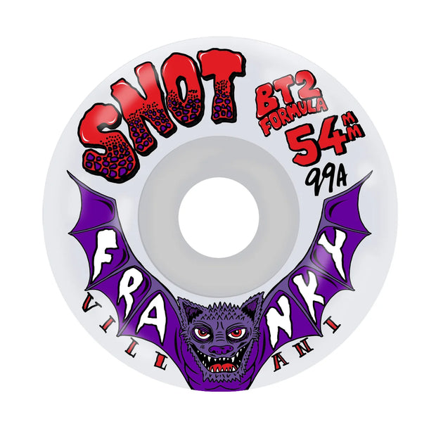 Snot Wheels Co. - Franky Villani Conical 99a Wheels - 54mm