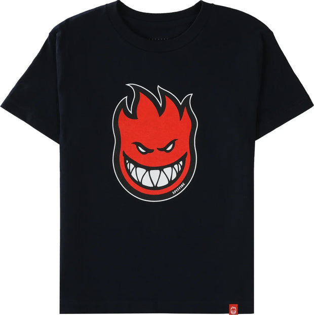 Spitfire - Youth Bighead Fill T-Shirt - Black / Red