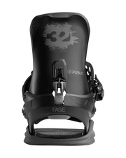 ThirtyTwo - Fase Basin Public Snowboard Bindings 2027- Black / Grey