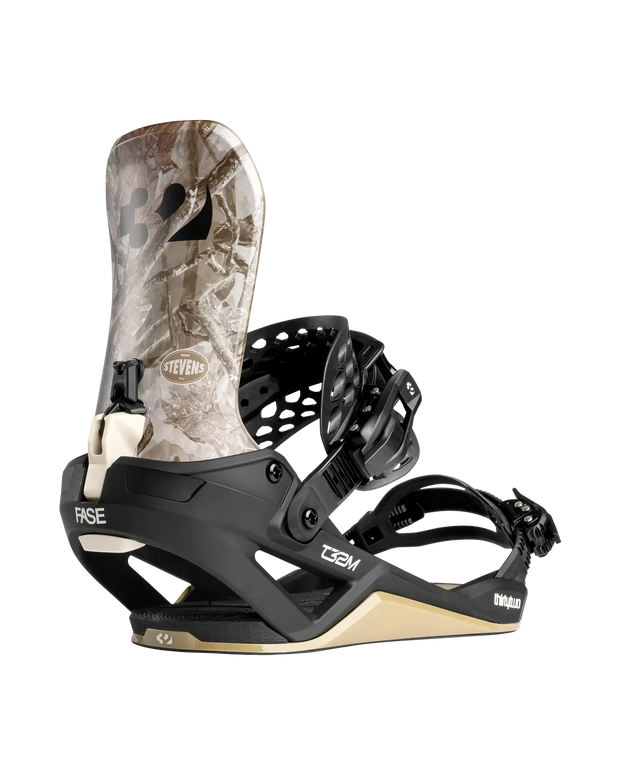 ThirtyTwo - Stevens Fase Snowboard Bindings 2027 - Stevens Brown / Black