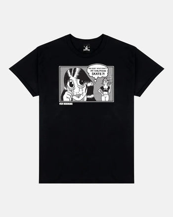 Thrasher x Toy Machine - Girlfriend T-Shirt - Black