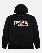 Thrasher x Toy Machine - Pyramid Hoodie - Black