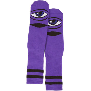 Toy Machine - Youth Sect Eye Sock - Purple - Board Of Missoula