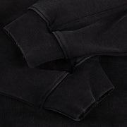 Dime - Distressed Terry Zip Hoodie - Acid Black