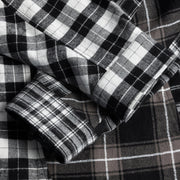 Dime - Triple Plaid Shirt - Black