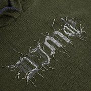 Dime - Hardcore Wool Hoodie - Army Green