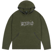 Dime - Hardcore Wool Hoodie - Army Green