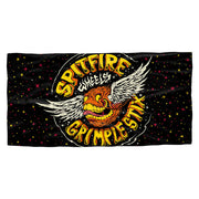 Spitfire - Flying Grimple Black Towel