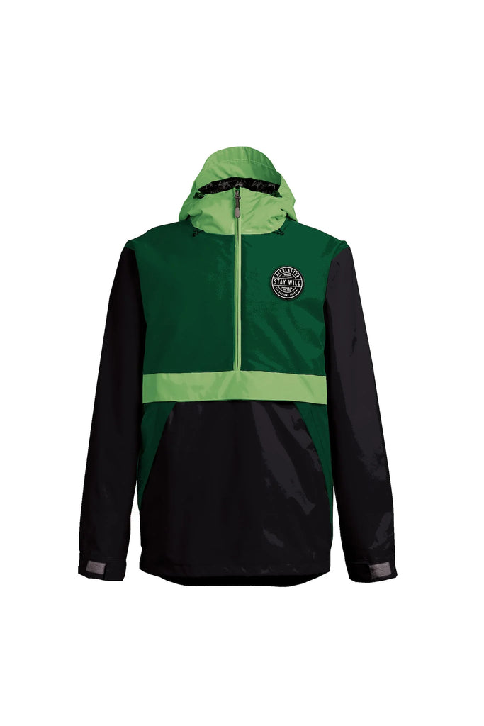 Airblaster - Max Trenchover Pullover Jacket - Max Green – Board Of 