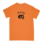 Meow Skateboards - Cross Paw T-Shirt - Tangerine