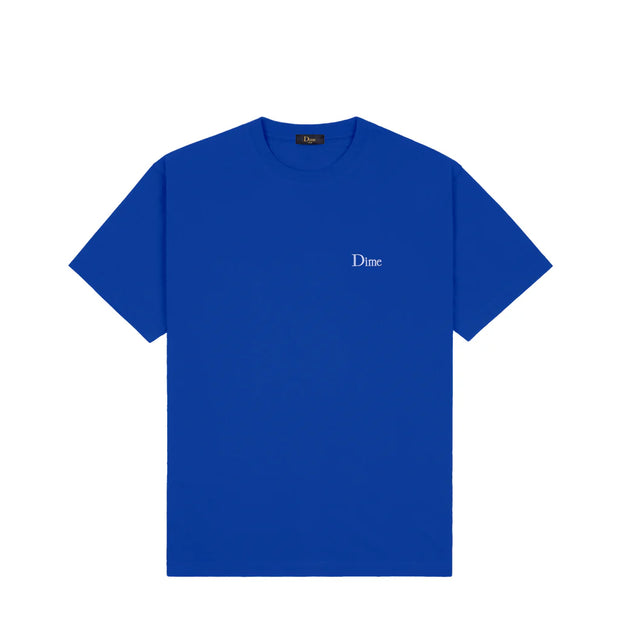 【DIME】 Classic Small Logo T-shirt : Navy Dime - Classic Small Logo T-Shirt - Navy Blue – Board Of