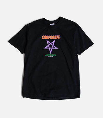 Sci-Fi Fantasy - Corporate Aesthetics T-Shirt - Black