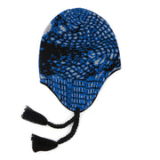 Corduroy - Tidal Earflap Beanie - Blue