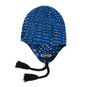 Corduroy - Tidal Earflap Beanie - Blue