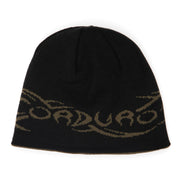 Corduroy - Tribalwire Reversible Skully Beanie - Black / Green