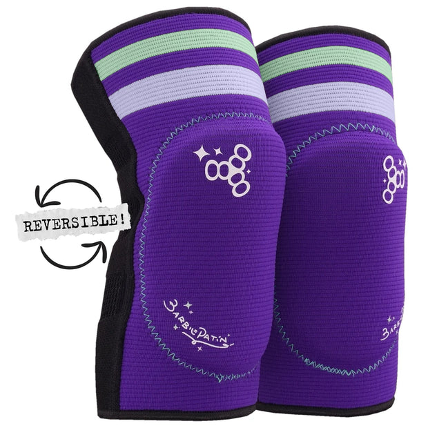 Triple Eight - Reversible Soft Knee Pads - Barbie Patin Black